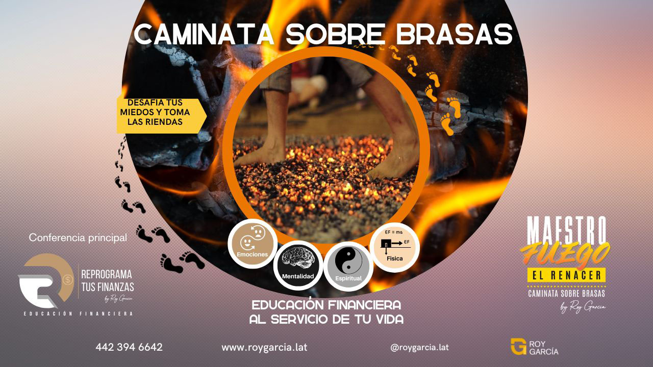 Maestro Fuego - Caminata sobre brasas Corto - Roy García