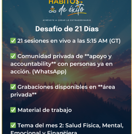 Desafío de 21 Días
